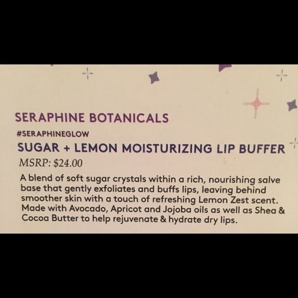 NWT Sugar & Lemon - Moisturizing Lip Buffer NWT NEW - Picture 4 of 6